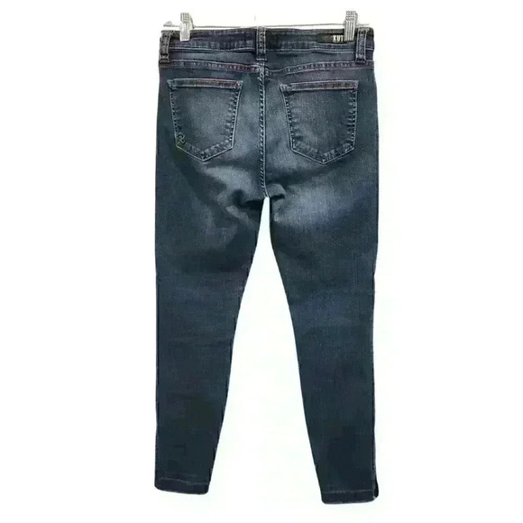 KUT from the Kloth Connie Mid-Rise Skinny Destructed Hem Jeans $89 - Picture 2 of 10